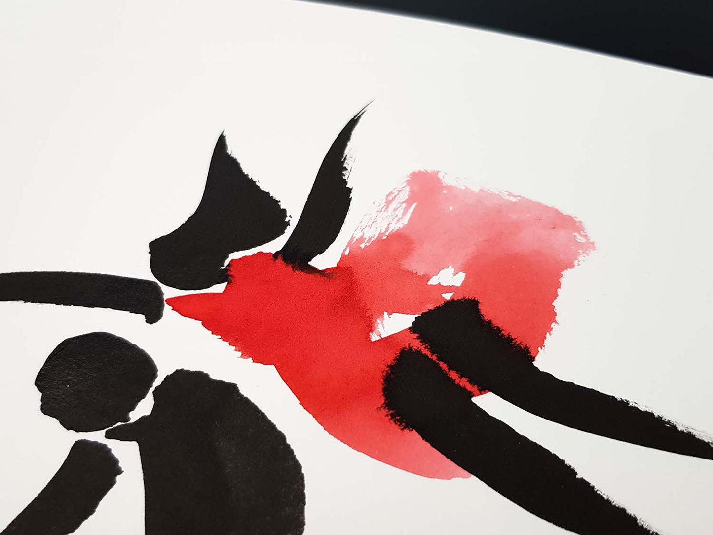 Around The Lamp Post red