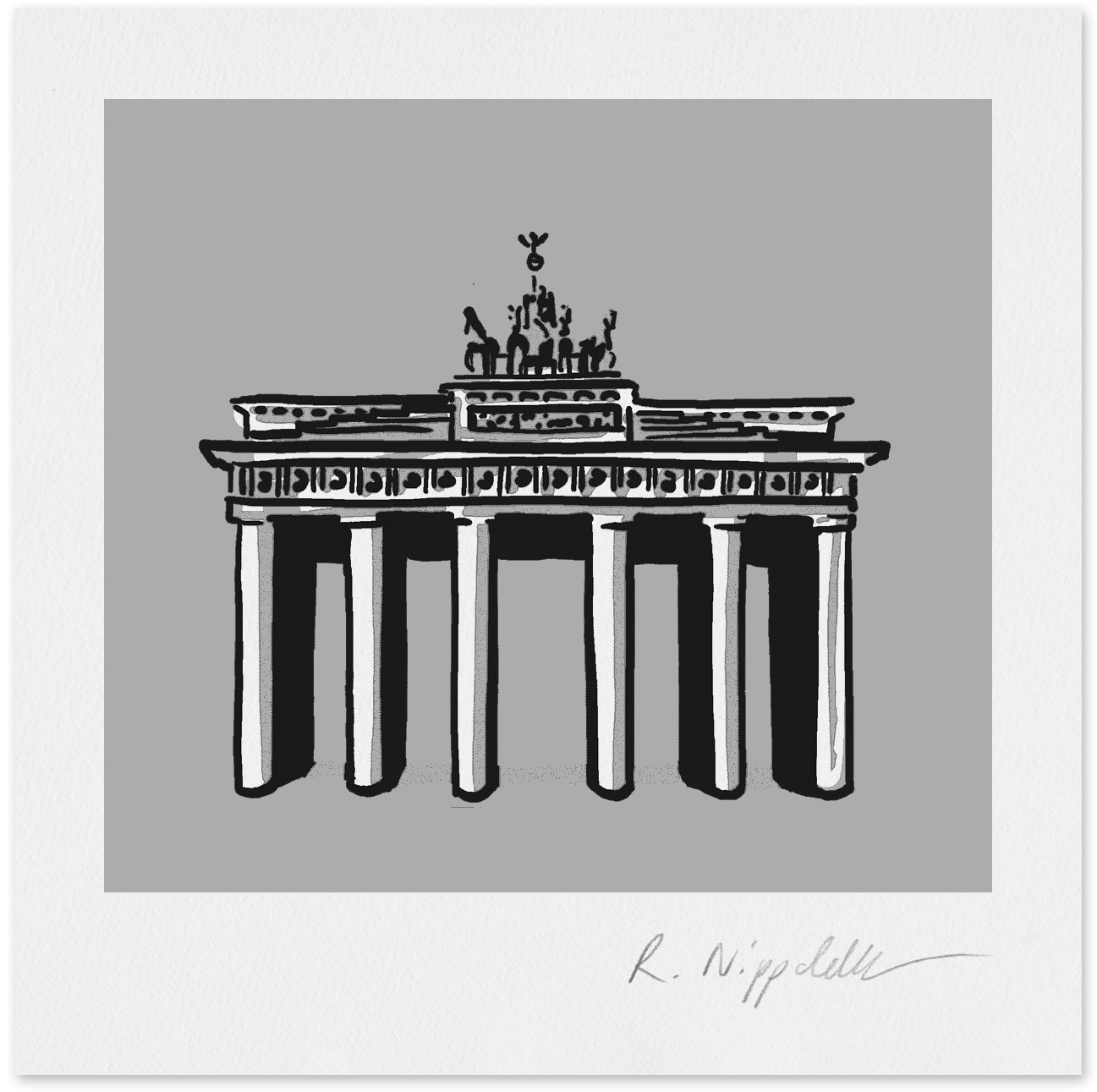 Brandenburger Tor Mini silver