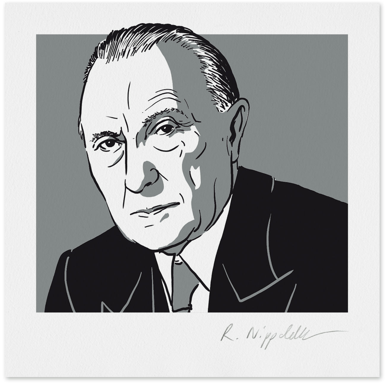 Adenauer Mini silver