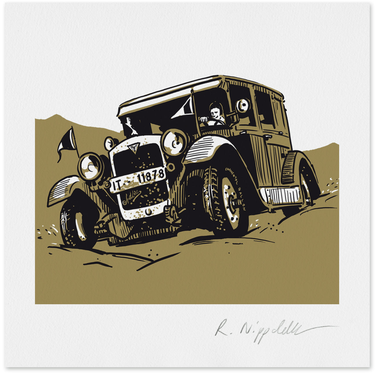 Adler Standard 6 Mini gold