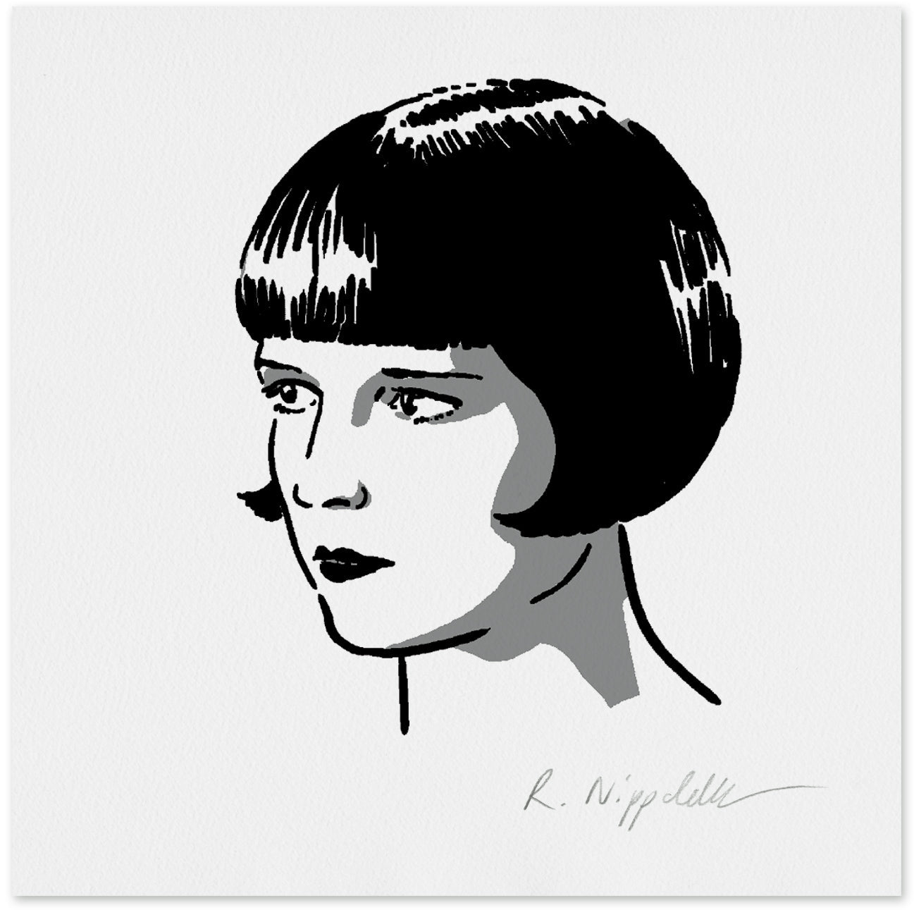 Bubikopf Mini silver