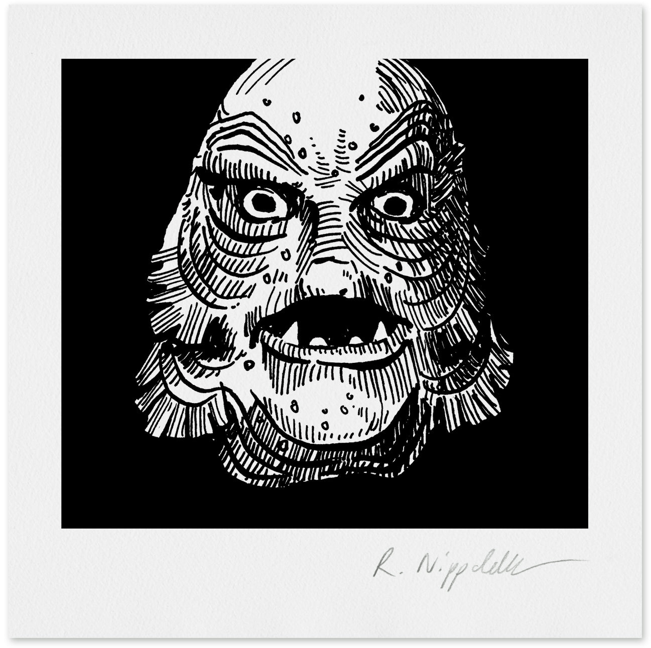 Creature of the Black Lagoon Mini black