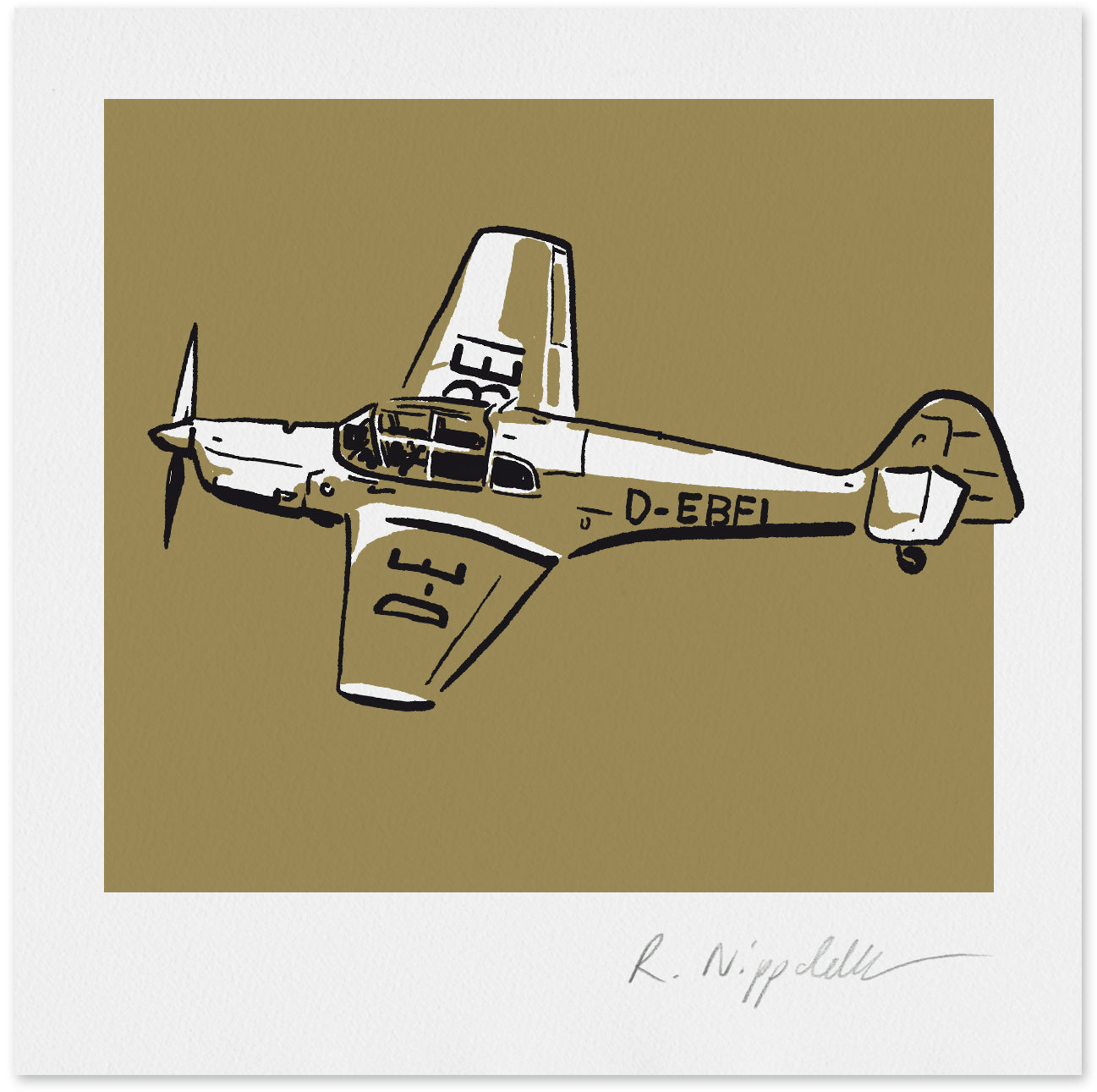 Messerschmitt 23 Mini gold