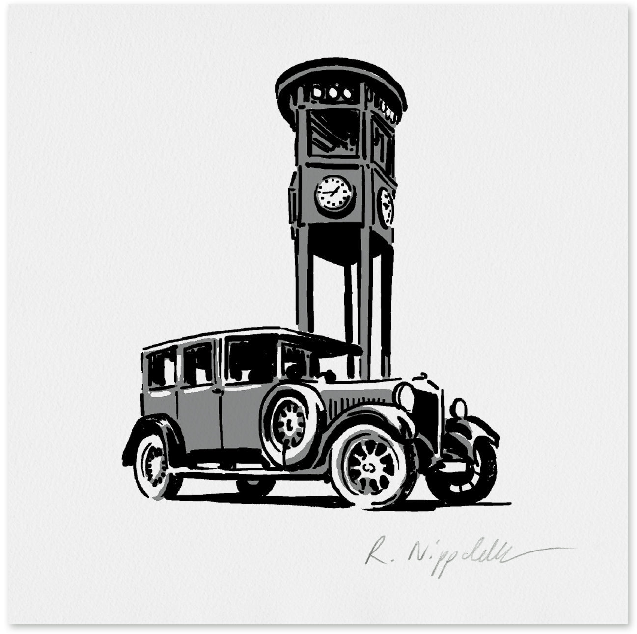 Potsdamer Platz Mini Silver