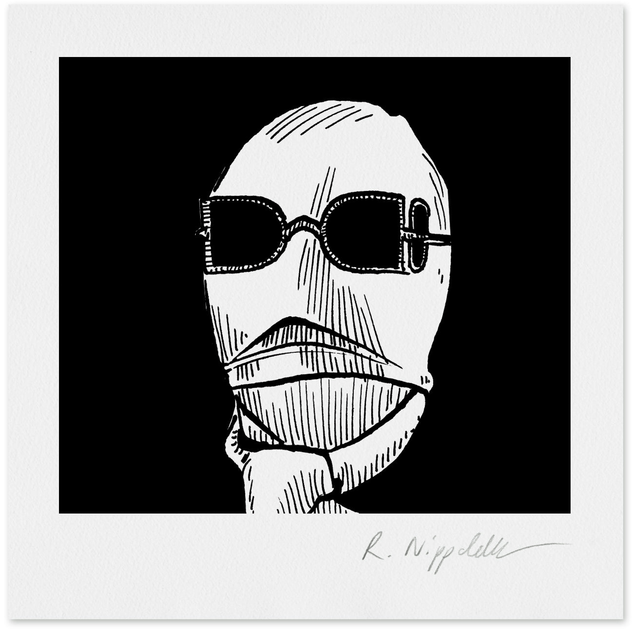 The Invisible Man Mini black