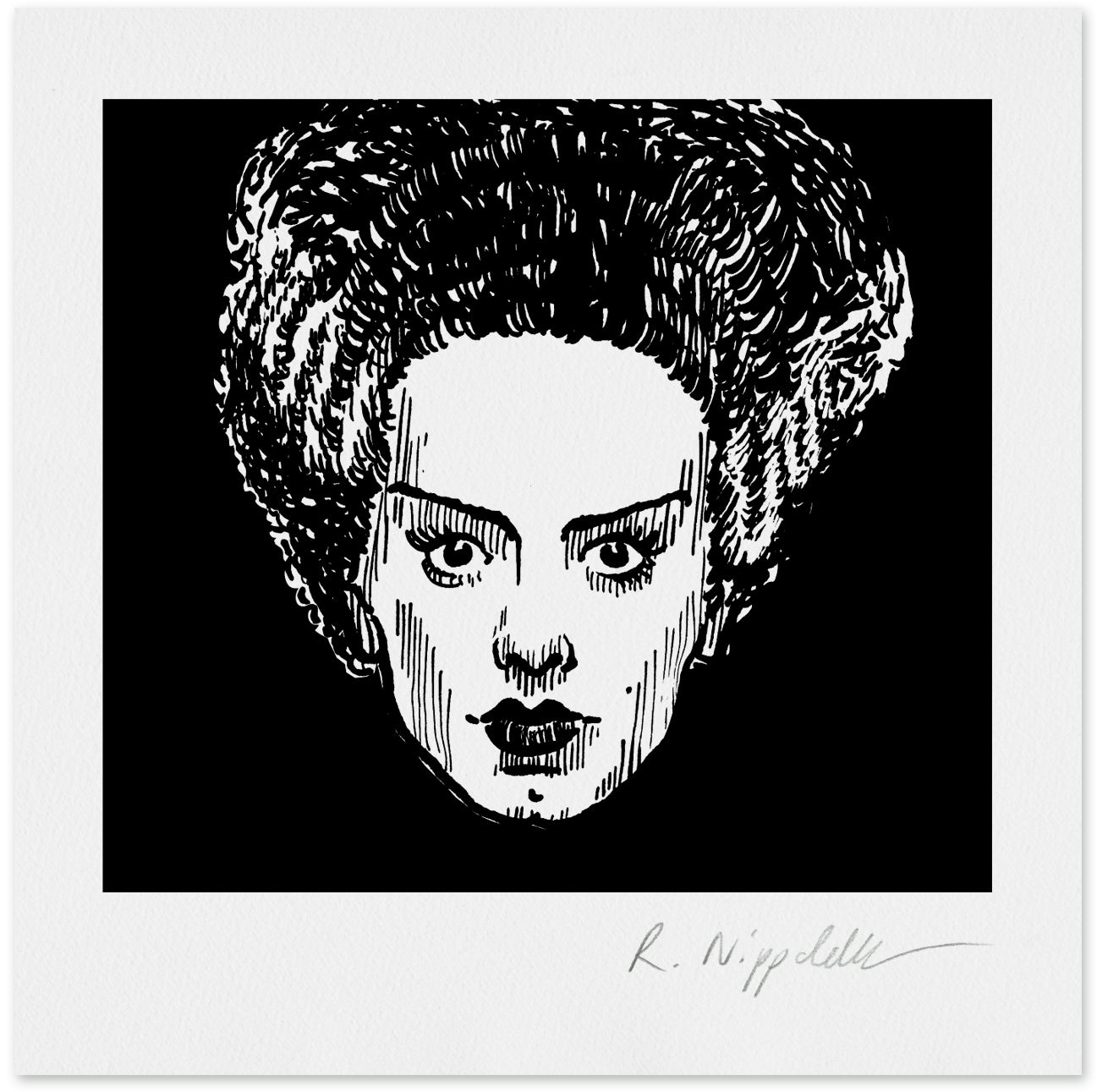 Bride of Frankenstein Mini black