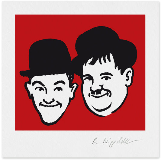 Laurel & Hardy Mini red