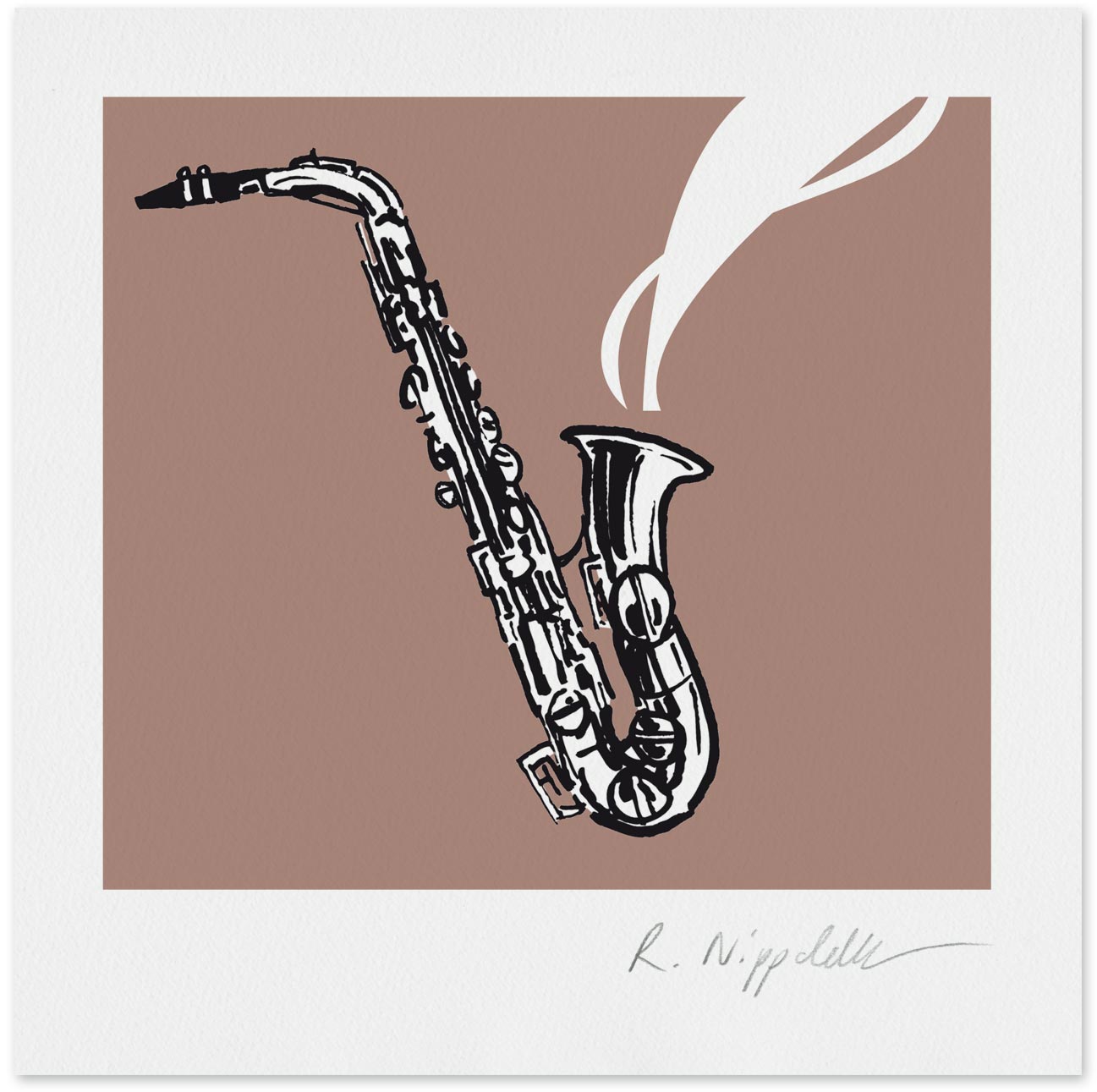 Sax Mini sepia