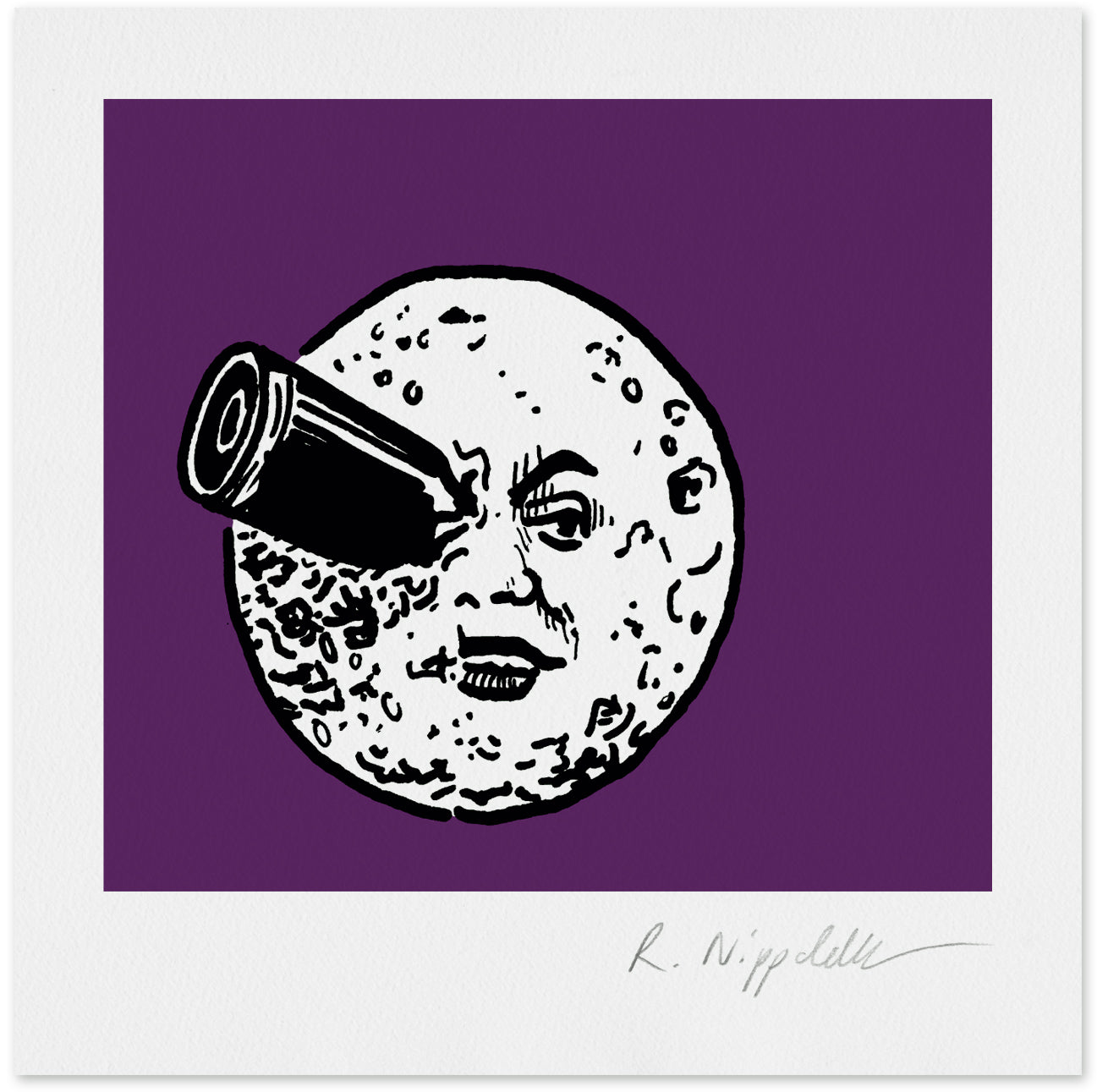 Voyage dans la Lune Mini violet